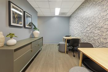 A modern business center at The Vue in San Pedro, CA